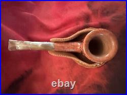 Vintage Ascorti New Dear Ks Unsmoked Wax Drip Pipe In Box