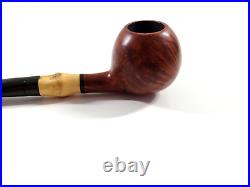 Vintage Bari Pearl Bamboo 7070 Super Grain Denmark Briar Wood Tobacco Pipe