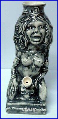 Vintage Classic 70's Style Sexy Mona Ceramic Rumph Hookah Tobacco Bong WaterPipe