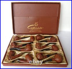 Vintage Custombilt Original 12 Pipes-Sales sampler Pipes Never Used NOS