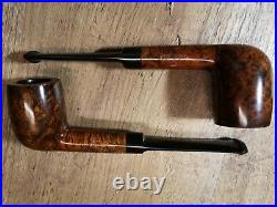 Vintage GBD Bent Chimney Tobacco Pipes N. O. S. # 1 2 2 1 England