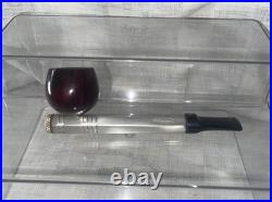 Vintage NOS Bryson Tobacco Pipe Unsmoked Pat Pend D120275 1940s In Box & Papers