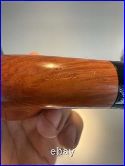 Vintage NOS Mastro De Paja Freehand With Birdseye UNSMOKED Tobacco Pipe