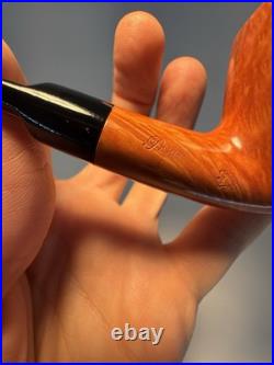 Vintage NOS Mastro De Paja Freehand With Birdseye UNSMOKED Tobacco Pipe