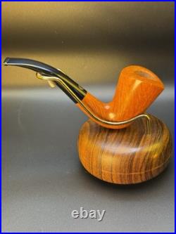 Vintage NOS Unsmoked Mastro De Paja Bent Freehand 3C Tobacco pipe