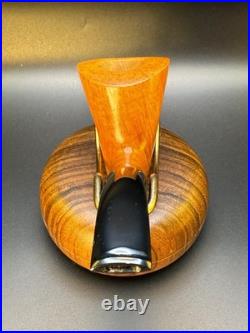 Vintage NOS Unsmoked Mastro De Paja Bent Freehand 3C Tobacco pipe