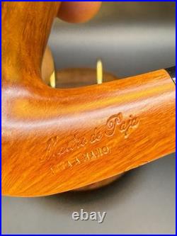 Vintage NOS Unsmoked Mastro De Paja Bent Freehand 3C Tobacco pipe