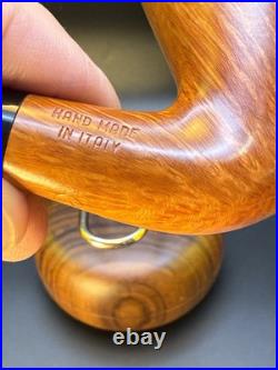 Vintage NOS Unsmoked Mastro De Paja Bent Freehand 3C Tobacco pipe