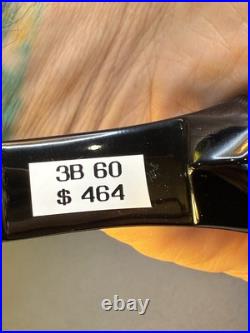 Vintage NOS Unsmoked Mastro De Paja Bent Panel 3B + One Sun Tobacco pipe