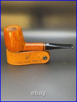 Vintage NOS Unsmoked Mastro De Paja Billiard 3C + One Sun Tobacco Pipe