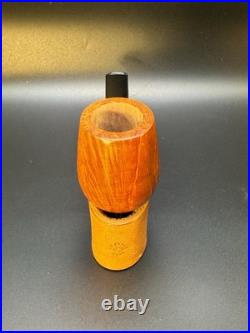 Vintage NOS Unsmoked Mastro De Paja Billiard 3C + One Sun Tobacco Pipe