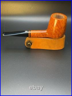 Vintage NOS Unsmoked Mastro De Paja Billiard 3C + One Sun Tobacco Pipe