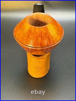 Vintage NOS Unsmoked Mastro De Paja Bulldog 3C Gigante Tobacco Pipe