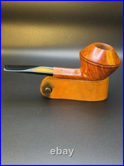 Vintage NOS Unsmoked Mastro De Paja Bulldog 3C Gigante Tobacco Pipe