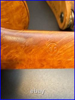 Vintage NOS Unsmoked Mastro De Paja Bulldog 3C One Sun Tobacco Pipe