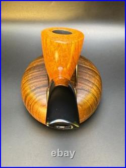 Vintage NOS Unsmoked Mastro De Paja Freehand Dublin 3C + One Sun Tobacco Pipe