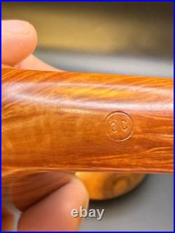 Vintage NOS Unsmoked Mastro De Paja Freehand Dublin 3C + One Sun Tobacco Pipe