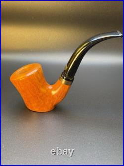 Vintage NOS Unsmoked Mastro De Paja Sitter 3B+ L Tobacco Pipe
