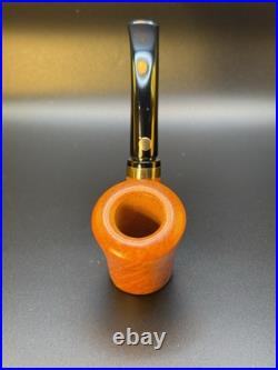 Vintage NOS Unsmoked Mastro De Paja Sitter 3B+ L Tobacco Pipe