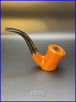Vintage NOS Unsmoked Mastro De Paja Sitter 3B+ L Tobacco Pipe