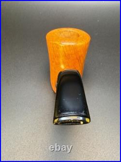 Vintage NOS Unsmoked Mastro De Paja Sitter 3B+ L Tobacco Pipe