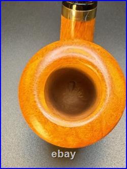 Vintage NOS Unsmoked Mastro De Paja Sitter 3B+ L Tobacco Pipe