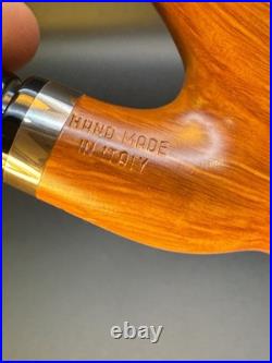 Vintage NOS Unsmoked Mastro De Paja Sitter 3B+ L Tobacco Pipe