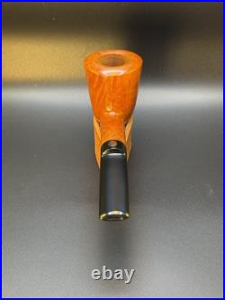 Vintage NOS Unsmoked Mastro De Paja Straight Dublin 3B + One Sun Tobacco Pipe