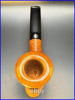 Vintage NOS Unsmoked Mastro De Paja Straight Dublin 3B + One Sun Tobacco Pipe