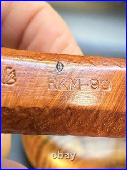 Vintage NOS Unsmoked Rolf K. Moller Blasted Egg Tobacco Pipe