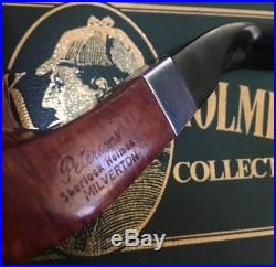 Vintage Peterson Dublin Sherlock Holmes Milverton Smooth Tobacco Pipe Unsmoked