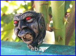 Vintage Pipe Art Smoking Mouthpiece Devil Hand made Mephistopheles USSR