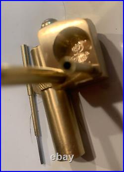 Vintage Proto Pipe Hybrid Deluxe Mendo Pipe Handcrafted Brass Pipe USA NEW
