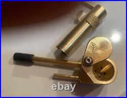 Vintage Proto Pipe Hybrid Deluxe Mendo Pipe Handcrafted Brass Pipe USA NEW