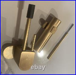 Vintage Proto Pipe Hybrid Deluxe Mendo Pipe Handcrafted Brass Pipe USA NEW