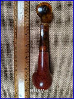 Vintage Savinelli Tortuga Smooth Briar Tobacco Pipe Unsmoked With Bowl Cap