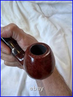 Vintage Stanwell 185 Silver Mount Bent Apple Unsmoked NOS Danish Made