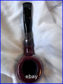 Vintage Stanwell 185 Silver Mount Bent Apple Unsmoked NOS Danish Made