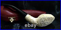 Vintage Vineyard Meerschaum Smoking Pipe Pfeife Pipa Model 1728