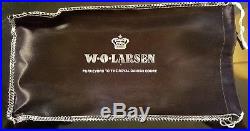 Vintage W. O. Larsen Smoking Pipe NewithUnused in Original Box, Hand Made Dutch