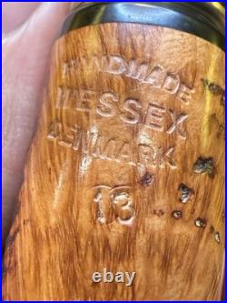 Vintage Wessex NOS Unsmoked Blasted Brandy Tobacco Pipe (Made By Neerup)