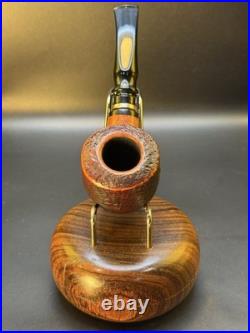 Vintage Wessex NOS Unsmoked Ring Grain Blasted Pot Tobacco Pipe (Made By Neerup)