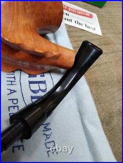 Vtg NOS GBD Virgin #1A Unique Bent Smoking Tobacco Pipe London Papers Box Mint