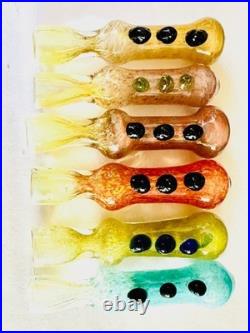 WHOLESALE 500pcs $0.80 each Glass Hand Pipes Chillum 1 Hitter Smoking Pipes