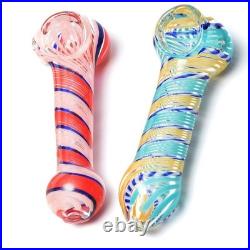 WHOLESALE Glass Hand Pipes for $3.50 each 100 PCS Tobacco Smoke USA Shipper