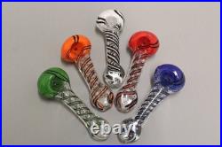 WHOLESALE Glass Hand Pipes for $3.50 each 100 PCS Tobacco Smoke USA Shipper