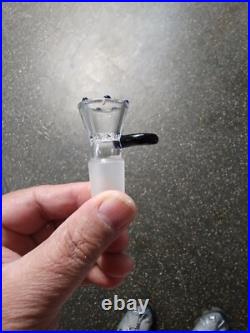 WHOLESALE LOT OF 100x 18mm Slide Bowl Tobacco Smoking slide water pipe