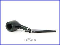 Watson&G. G. Small Tobacco Smoking Pipe Metal Filter Pear Wood Pouch Green, New