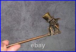 Werewolf Metal Pipe, Bronze-Copper Smoking set, Spoon and Cleaning Tool