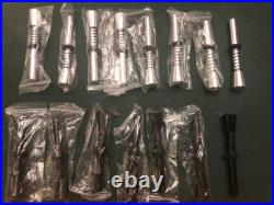 Wholesale Bulk 100 Big Bowl One-Hitter Spring Loaded Ash Ejector Smoking Pipe